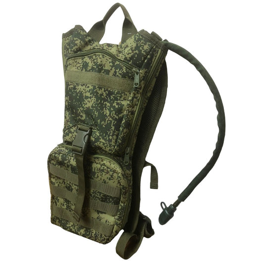 MOCHILA HIDRATACIÓN TÁCTICA GJP 2.5 L MILITAR PIXELADA