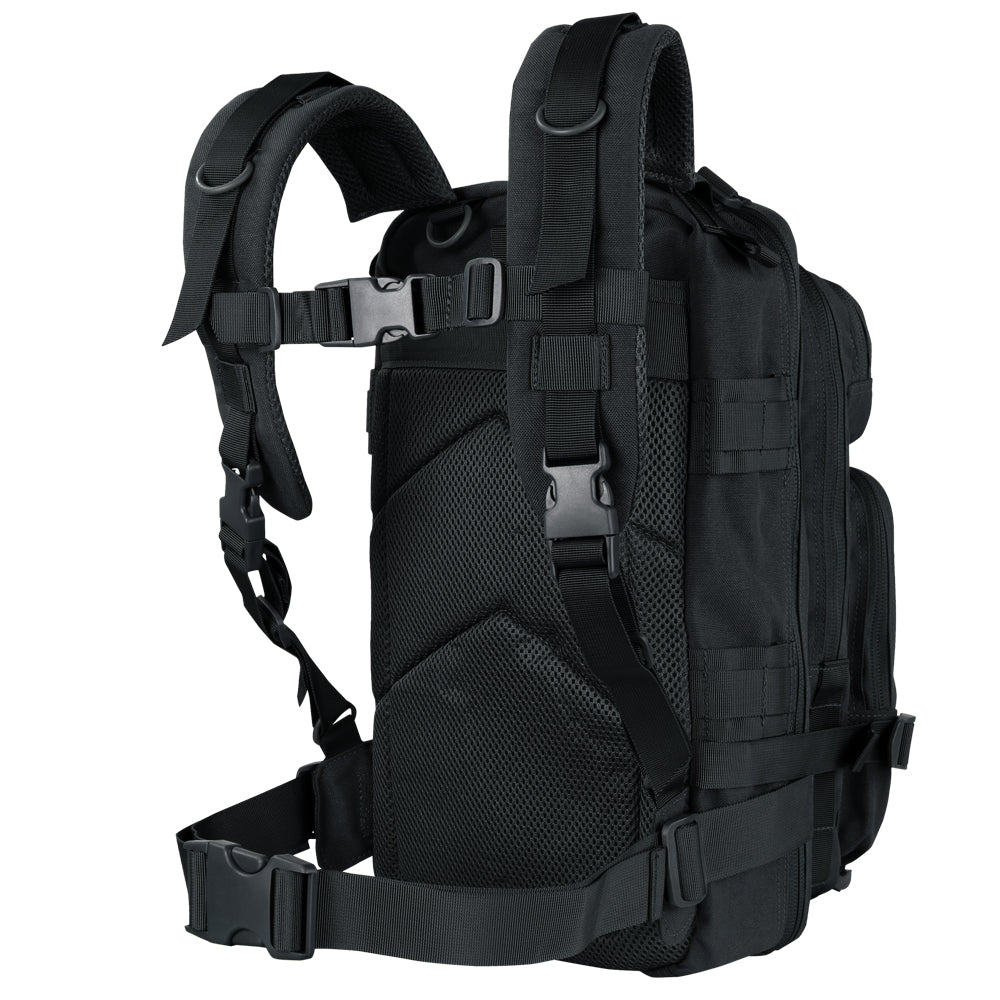 MOCHILA COMPACT ASSAULT PACK MARCA CONDOR COLOR NEGRO