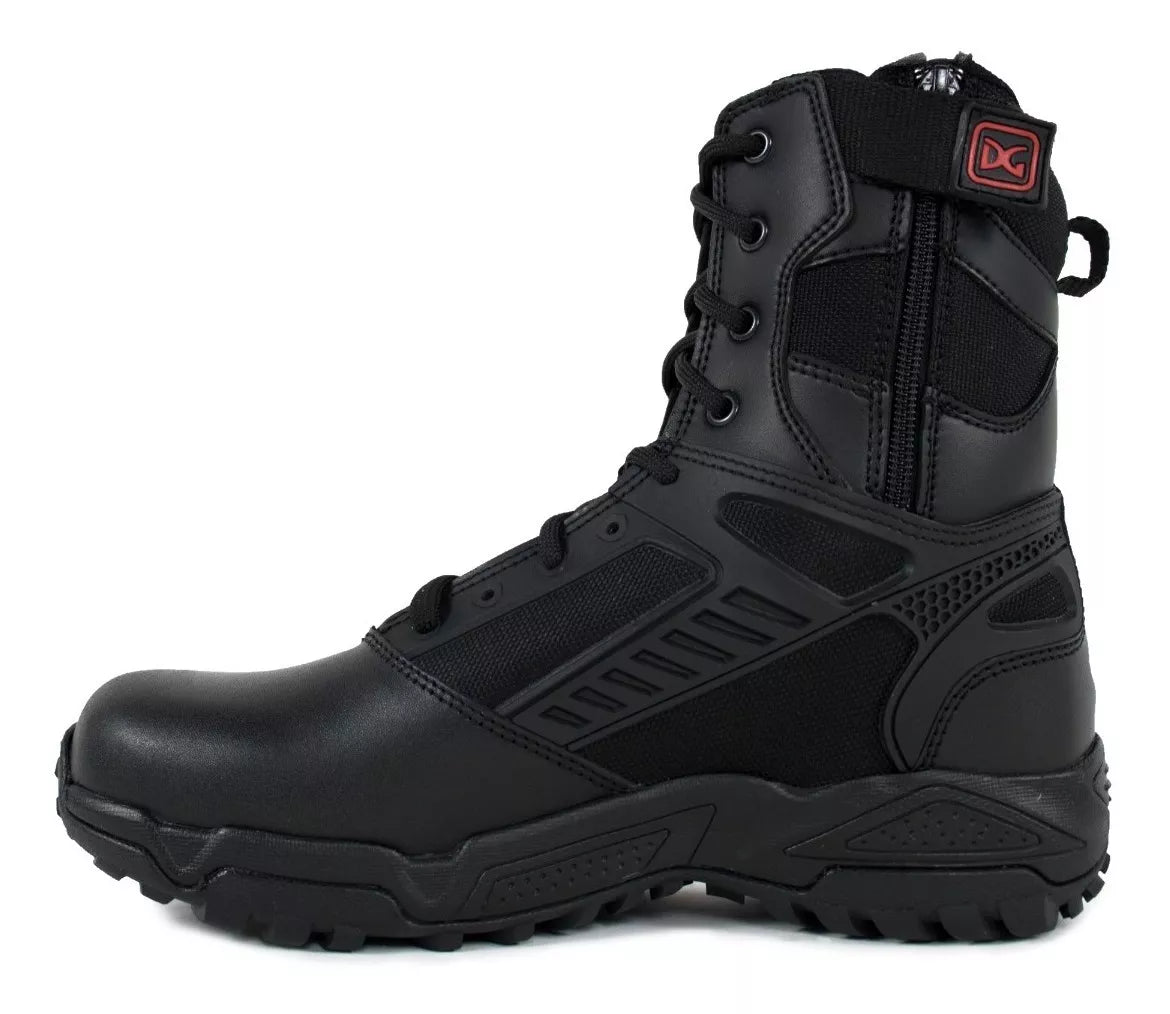 BOTAS TÁCTICAS DE COMBATE COLOR NEGRO DG 4783